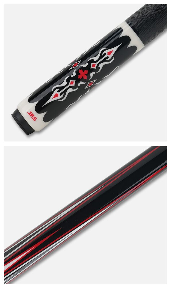 JFlowers DANTE 1-Black Lizard Wrap (Limited) - Butt and Shaft - Image 7