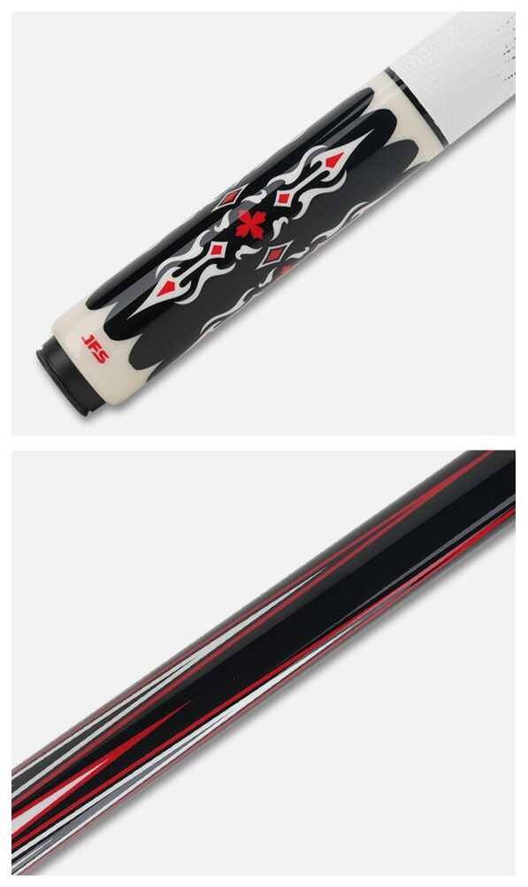 JFlowers DANTE 1- White Lizard Wrap (Limited) - Butt and Shaft - Image 7