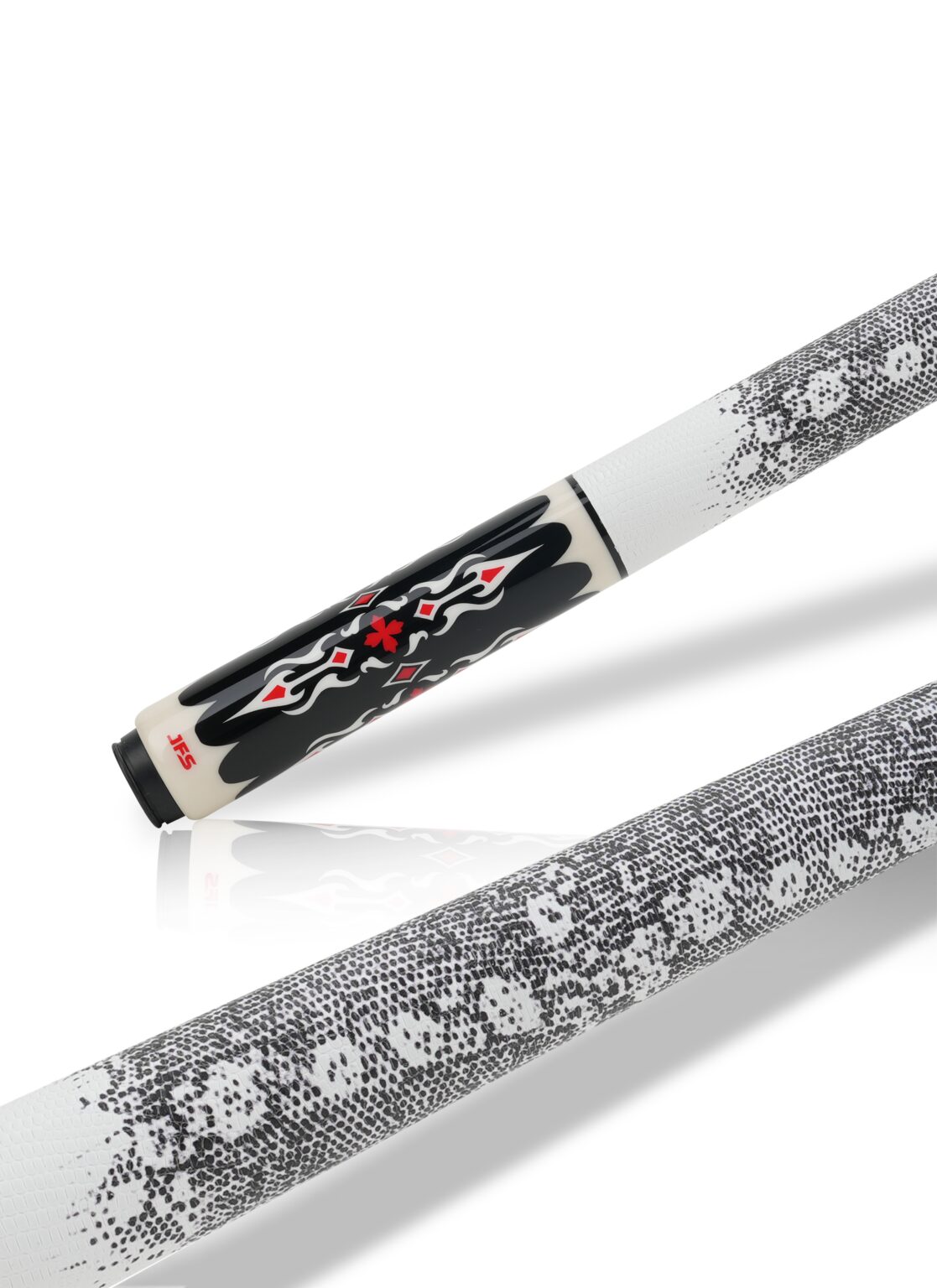 JFlowers DANTE 1- White Lizard Wrap (Limited) - Butt and Shaft - Image 6