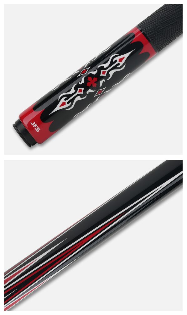 JFlowers DANTE 2-Black Lizard Wrap (Limited) - Butt and Shaft - Image 7