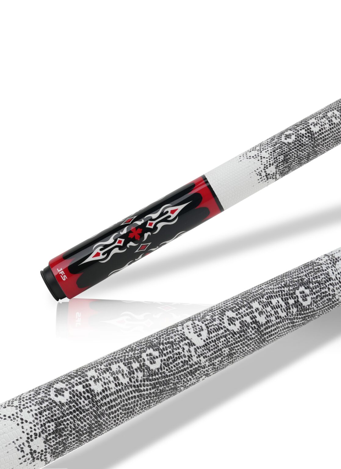 JFlowers DANTE 2- White Lizard Wrap (Limited) - Butt and Shaft - Image 6